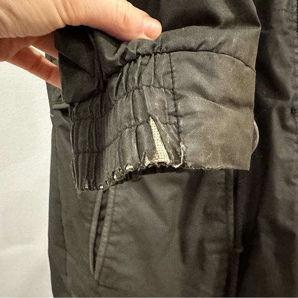 Triple Fat Goose Men's Coat Fur Lined Hood Medium M AS IS - Picture 9 of 16